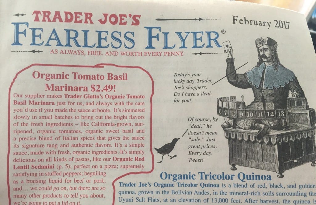 If Trader Joe's Stopped Publishing "Fearless Flyer," Would You Notice? -  The Awl