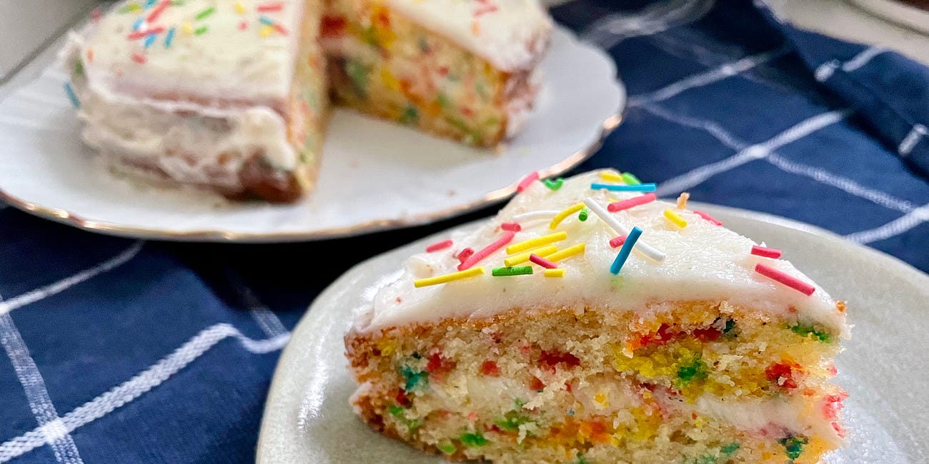 Note de laborator #48: Tort Confetti ușor