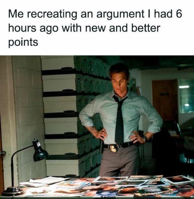 Not just arguments but nearly every single conversation : r/aspiememes Not just arguments but nearly every single conversation : r/aspiememes