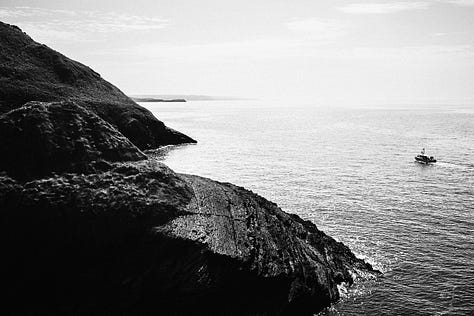 A collection of black and white images from my visit to Wales