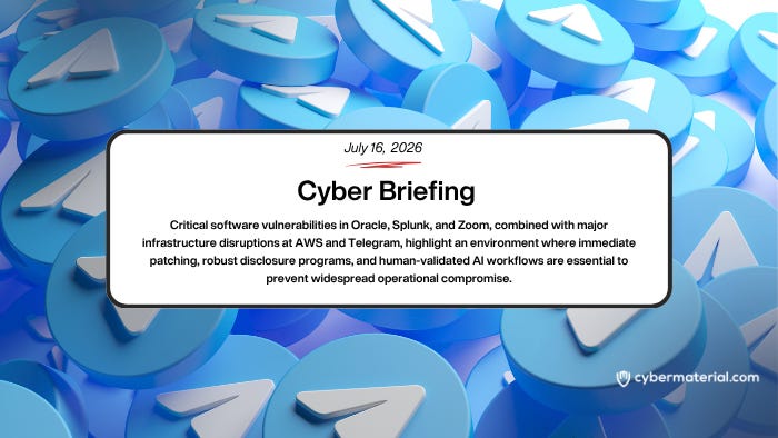 Cyber Briefing – July 16, 2026: CyberMaterial