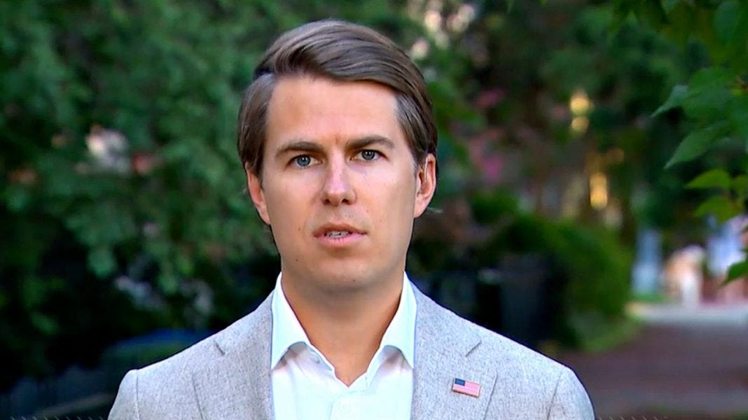 Marines Arrest Miles Taylor, Former Chief of Staff at the Department of Homeland Security, who Betrayed the Nation in 2018 by Authoring an anti-Trump Manifesto under the pseudonym &ldquo;Anonymous.&rdquo;