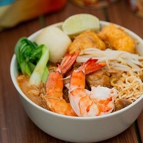 10-minute Singaporean Curry Mee