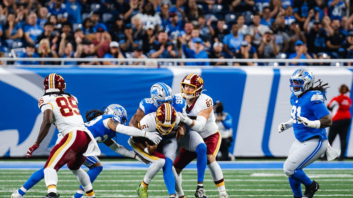 Three-and-d’oh!: Jayden Daniels-led Commanders offense goes nowhere in one series while defense causes chaos