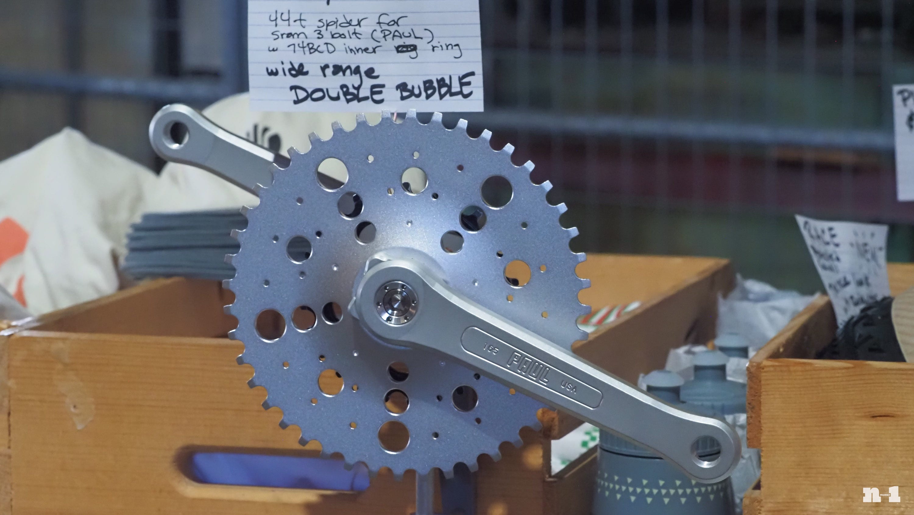 Shovel Research chainring
