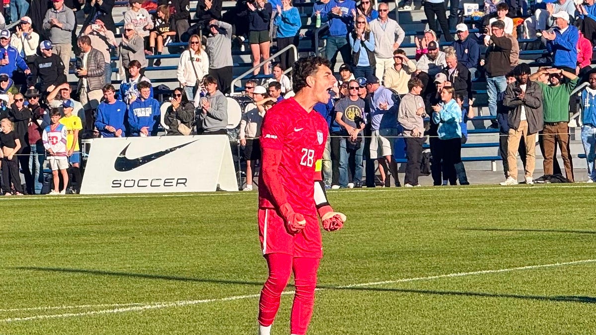 Jeremi Abonnel is athlete of year in men's sports for his spectacular play in goal for Billikens