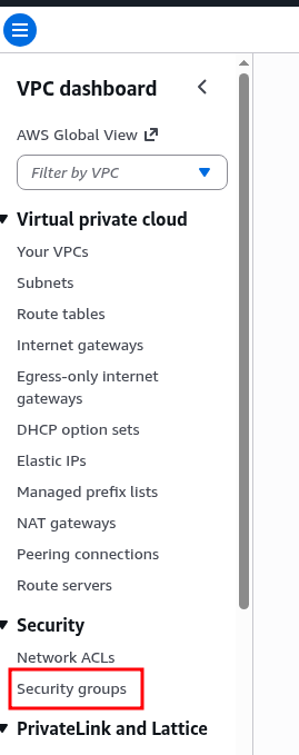 AWS: basic infrastructure setup for WordPress