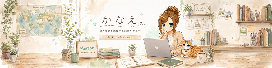かなえ｜個人開発を応援する非エンジニア