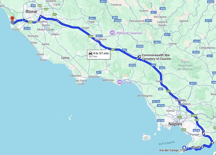 Trip Post #12 - Rome - by Paul and Michele Marriott