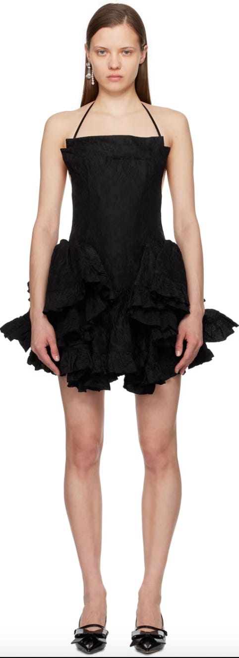 size 20 black evening dress Ladivine 7497C Formal Long Plus-Size Dress main image 1