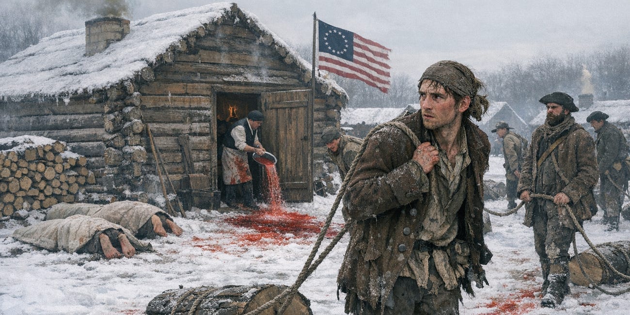 A Winter Day at Valley Forge, 1778