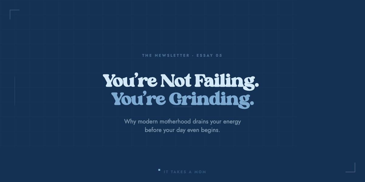 You’re Not Failing. You’re Grinding.