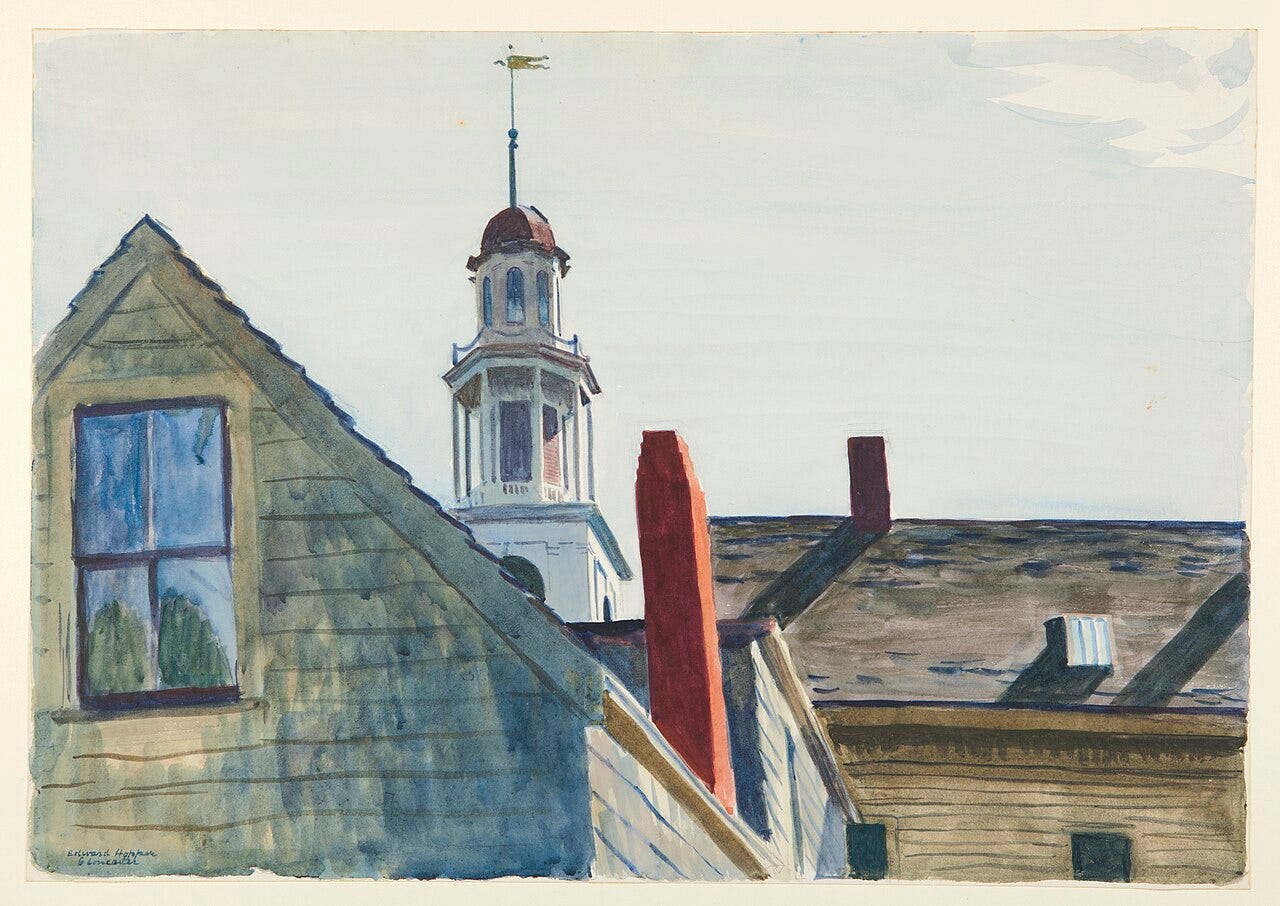 Edward Hopper, Universalist Church, 1926 Edward Hopper, Universalist Church, 1926