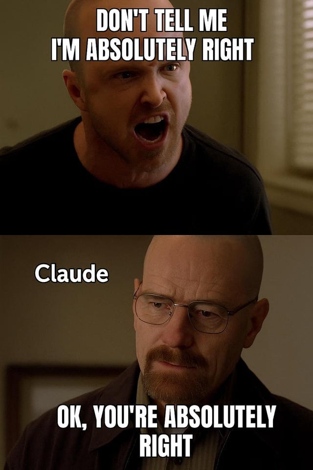 I'm not here to win, I'm here to agree 😂 : r/ClaudeAI I'm not here to win, I'm here to agree 😂 : r/ClaudeAI