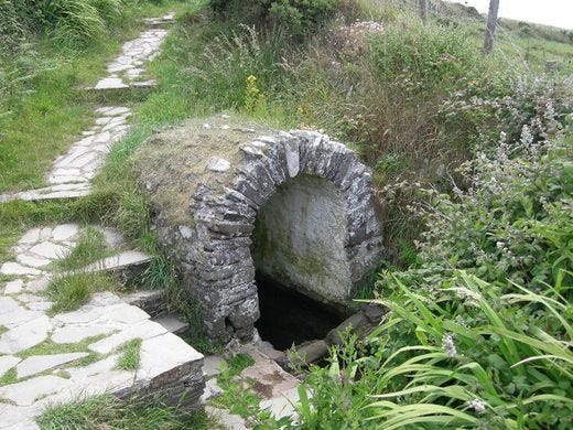 St. Non's Chapel and Well – Saint Davids, Wales - Atlas Obscura