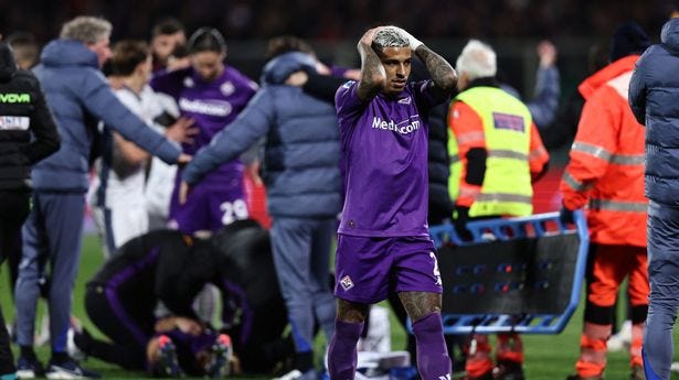 Edoardo Bove collapses during Fiorentina vs Inter Milan, players left in  tears - The Mirror US