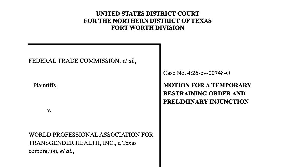The Trump admin went so far Thursday night that even Judge Reed O'Connor put a case on hold