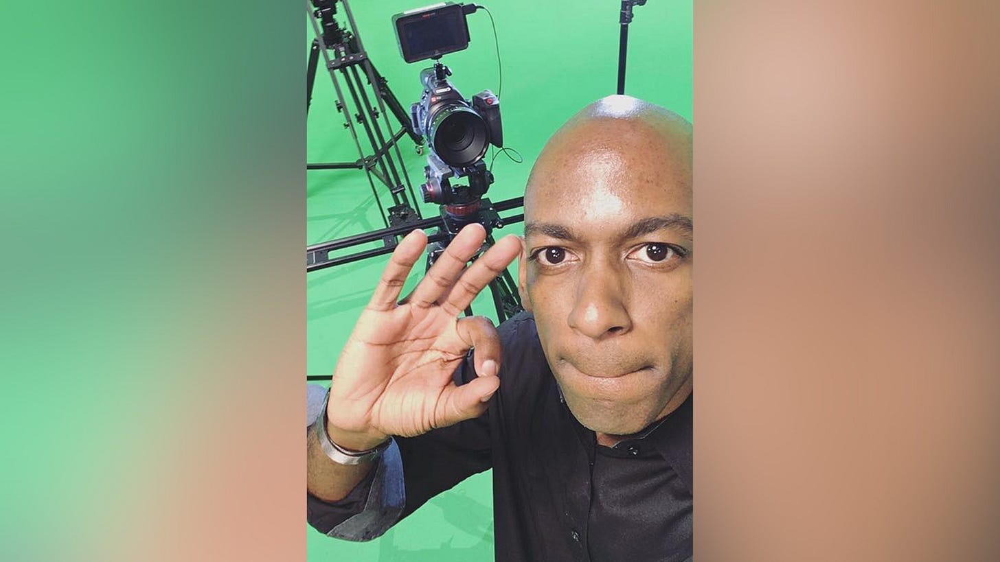 Tim Williams Working at WSOC 9