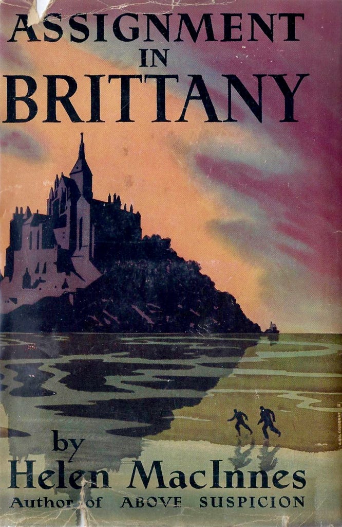 WWII Spy Book Review – Assignment in Brittany by Helen MacInnes – Head&#39;s  Film and Book Review