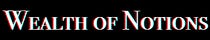 Wealth of Notions