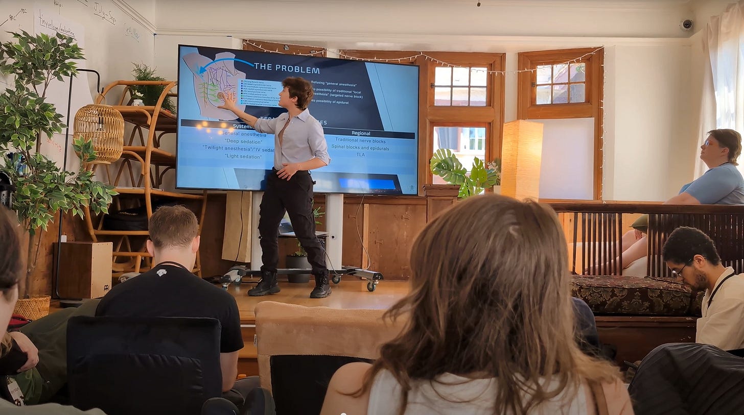 May be an image of text