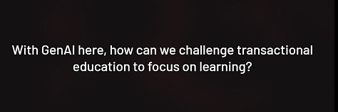 Rest of slides on AI and grades