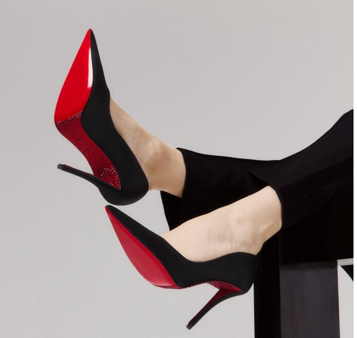 $2,600 shoes! Is she insane.