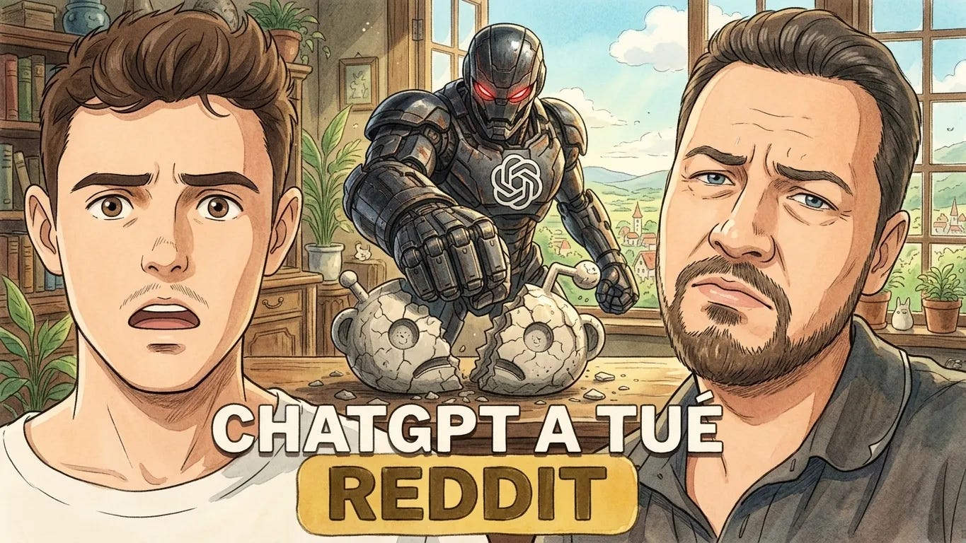 Reddit s’effondre sur ChatGPT : la fin du spam et ce qui prend le relais Reddit s’effondre sur ChatGPT : la fin du spam et ce qui prend le relais