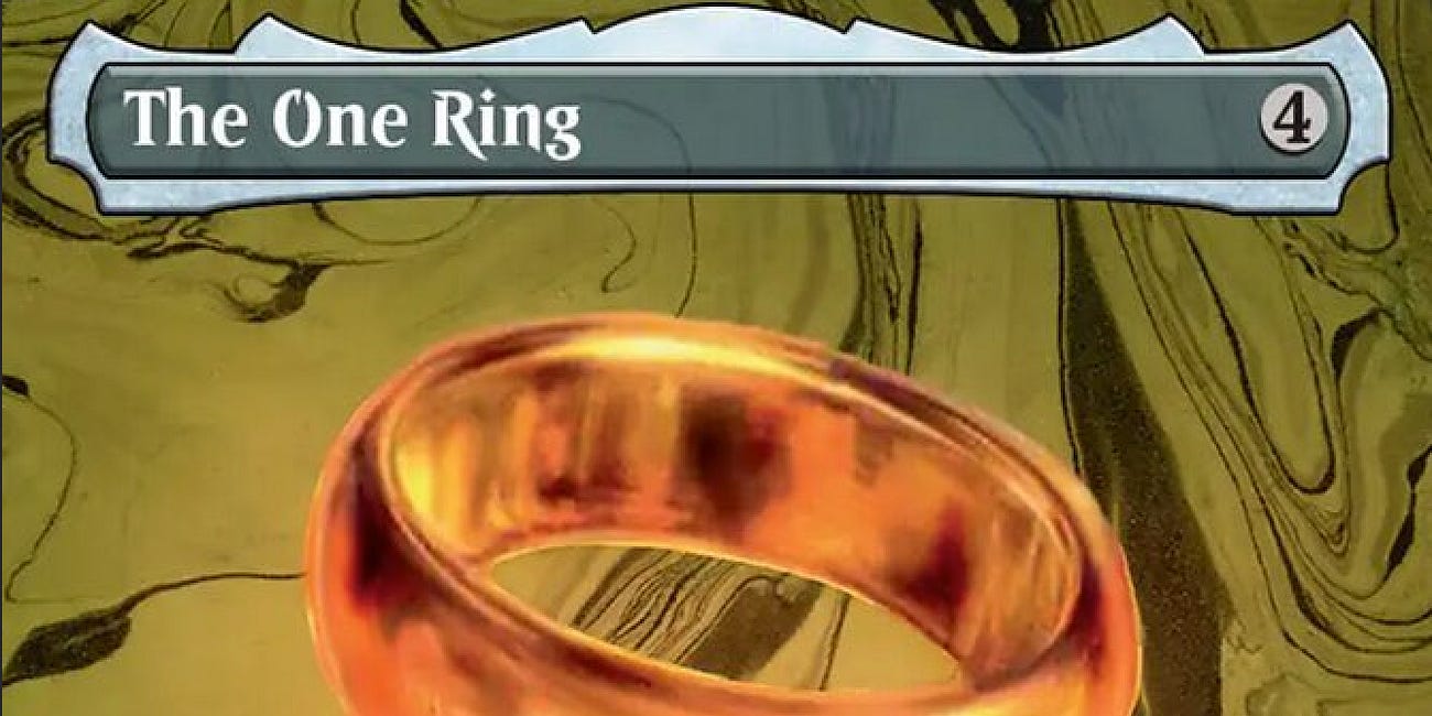 WotC Admits The One Ring Art for The Hobbit Set Was Traced From Marta Nael