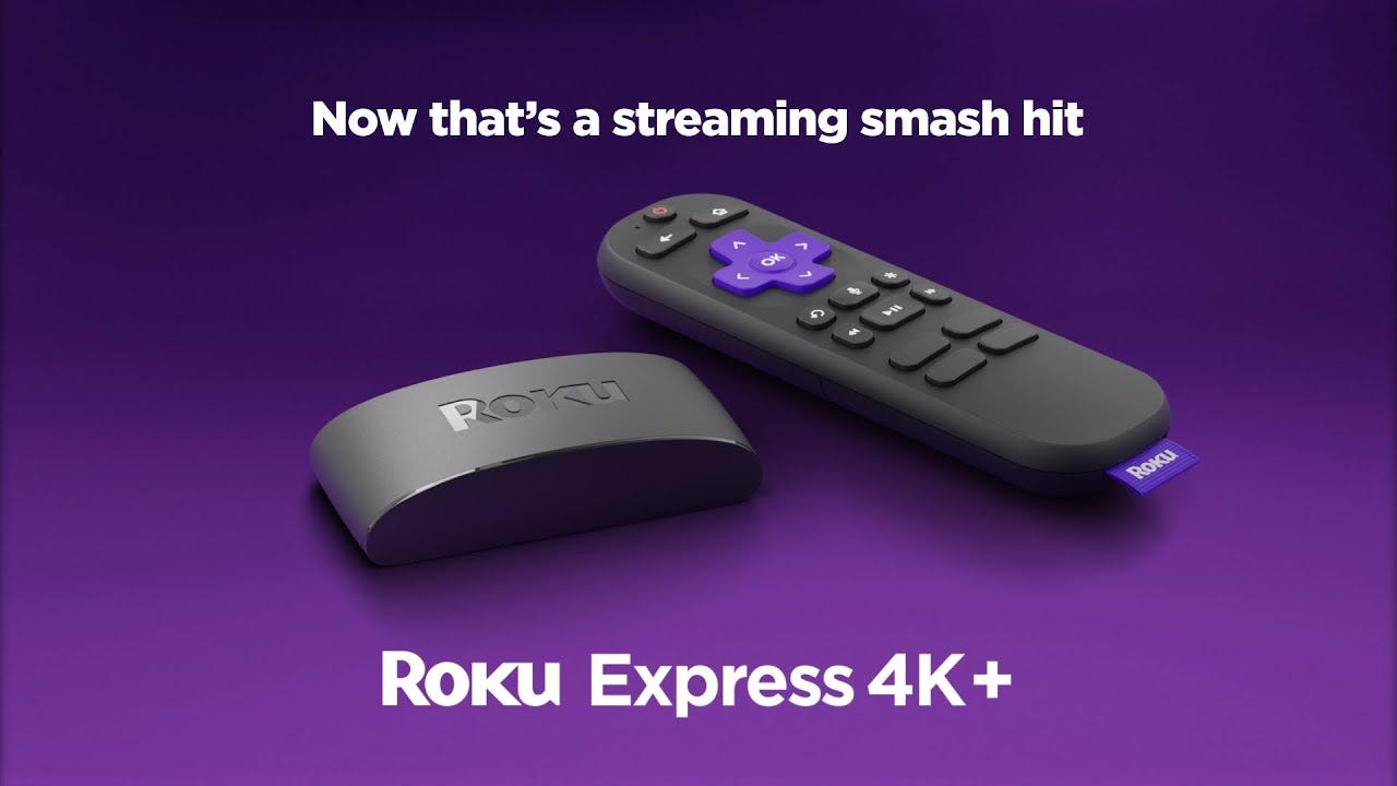 Roku Express 4K+ | 4K & HDR Streaming Device | Roku Roku Express 4K+ | 4K & HDR Streaming Device | Roku