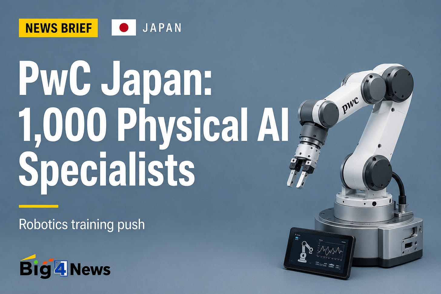 PwC Consulting Japan to train 1,000 physical AI specialists PwC Consulting Japan to train 1,000 physical AI specialists