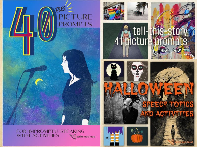 Prompt File Images 4 printable files of quality picture prompts