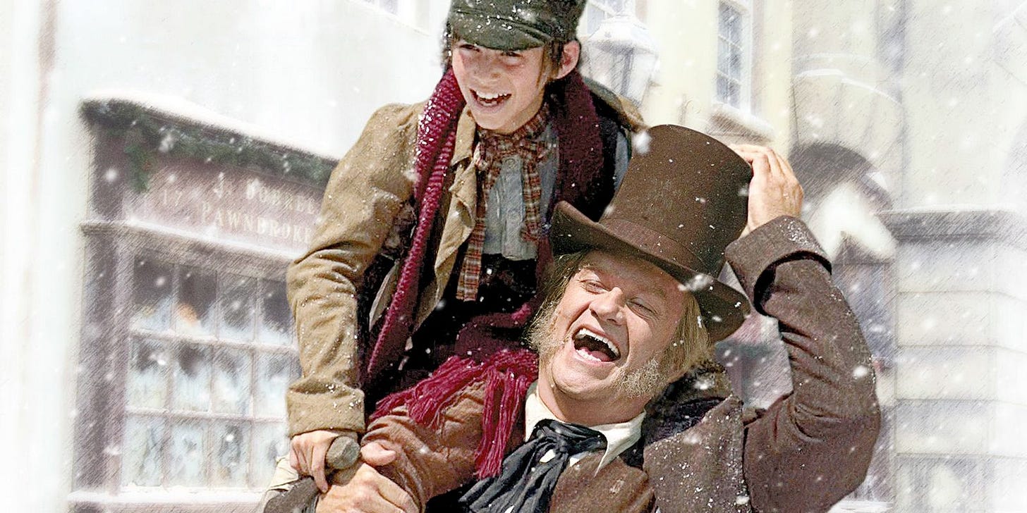 Kelsey Grammer is Scrooge in A Christmas Carol: The Musical. Kelsey Grammer is Scrooge in A Christmas Carol: The Musical.