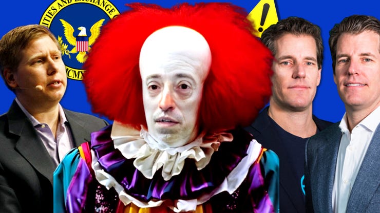 SEC Chair Gary Gensler is clowning around once against instead of protecting investors