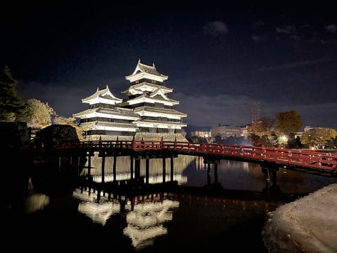 Matsumoto Castle Day and Night