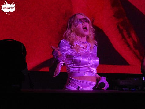 Madonna at Knockdown Center on July 11, 2026