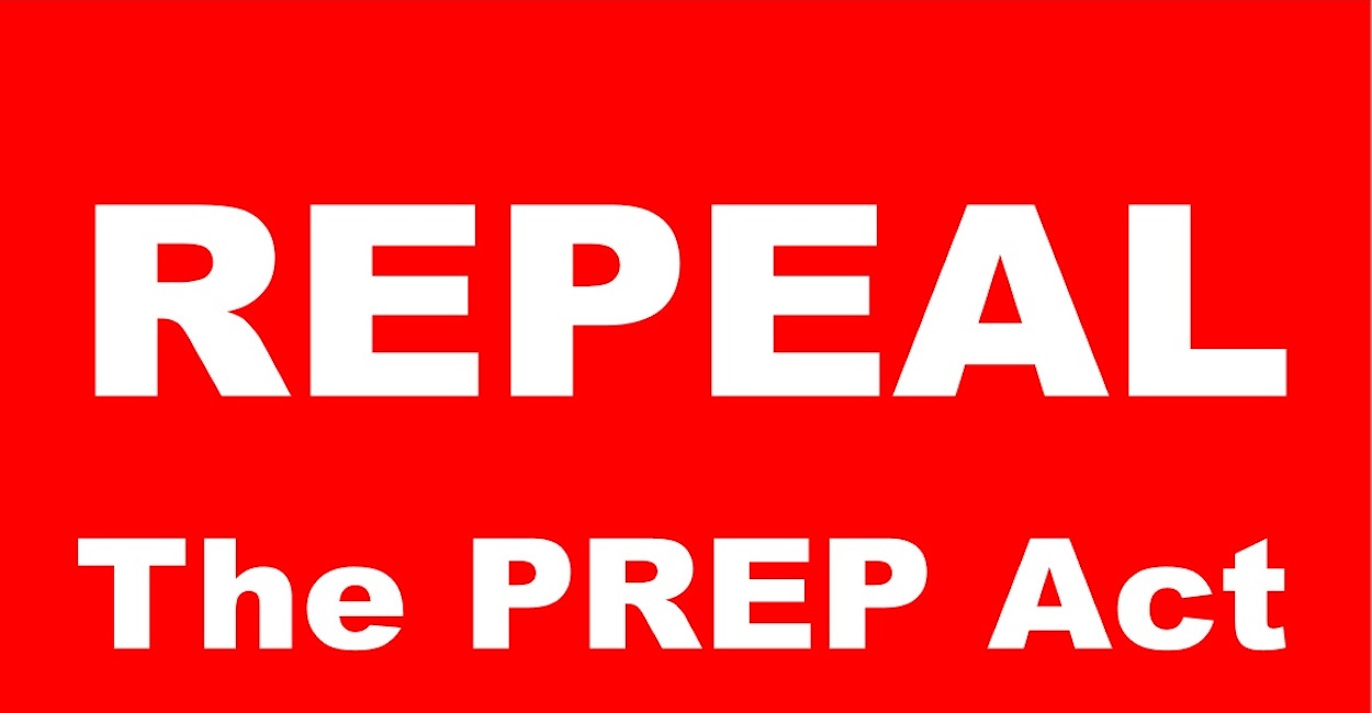 REPEAL THE PREP ACT