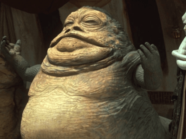 Jabba The Hutt on Tatooine
