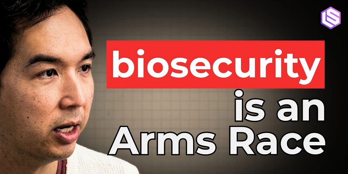 🔬Bio-security is an AI Arms Race - Eric Nguyen (CEO, Radical Numerics)