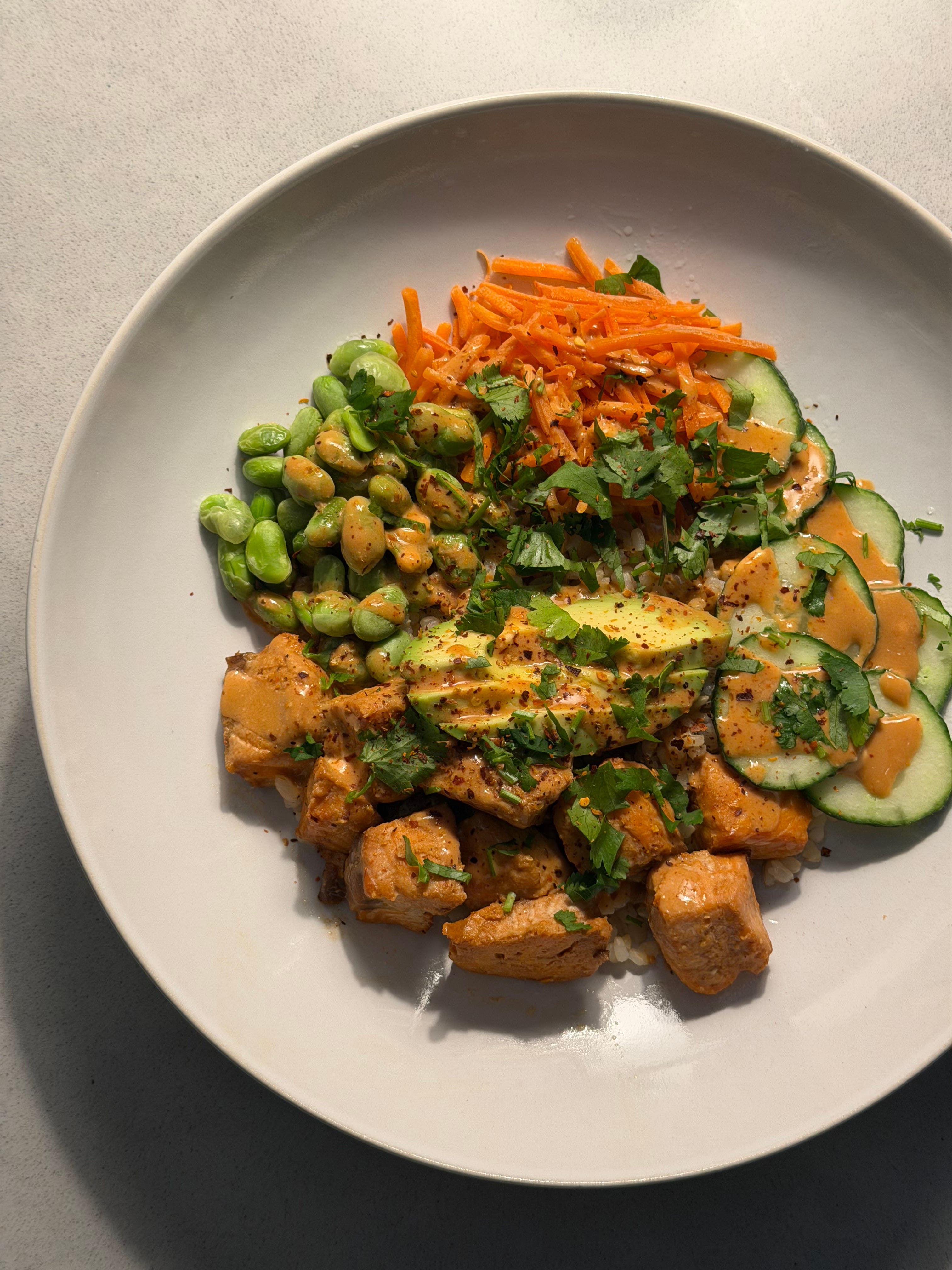 Salmon Sushi Bowls - by Ellie Teale - Ellie’s Substack