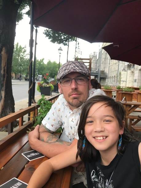 Jason Sokolowski and his deceased daughter Penelope. Jason Sokolowski and his deceased daughter Penelope.