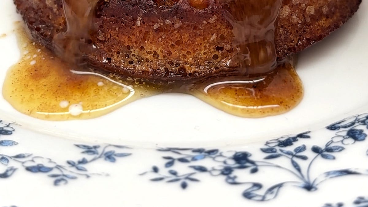 Apple ‘Tart Tatin’ Crumpets: Recipe #15  - by Lungi Mhlanga