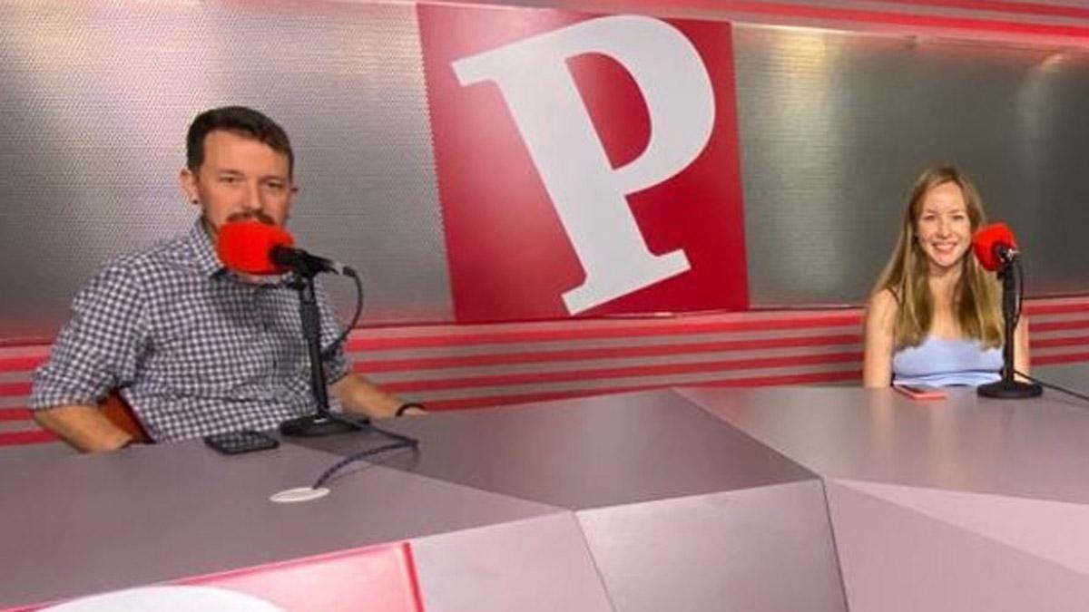 Pablo Iglesias carrega contra «els 'palmeros' del poder» que ataquen Inna Afinogenova Pablo Iglesias carrega contra «els 'palmeros' del poder» que ataquen Inna Afinogenova