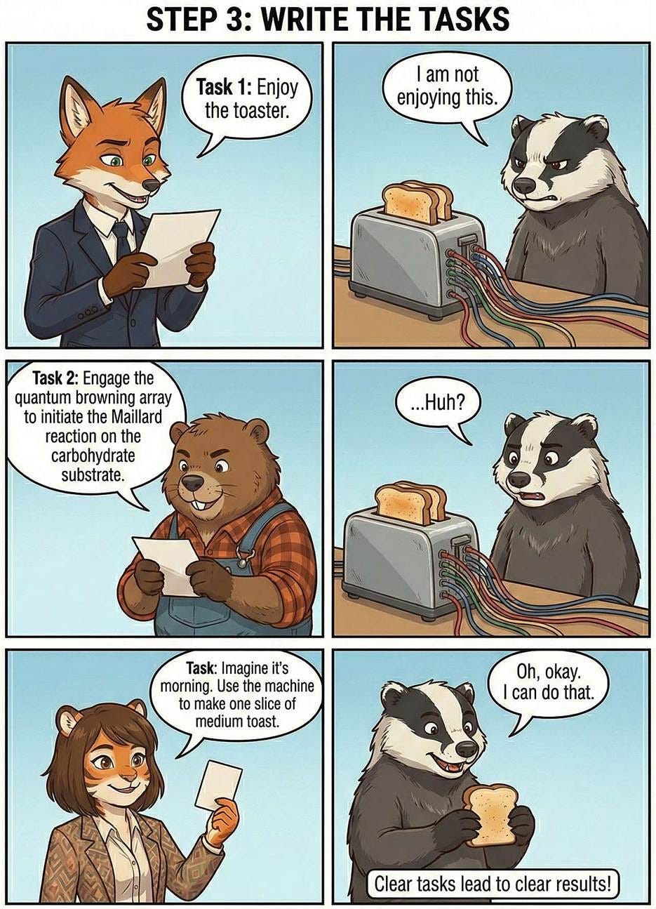 A cartoon of a fox and a badger
AI-generated content may be incorrect. A cartoon of a fox and a badger
AI-generated content may be incorrect.