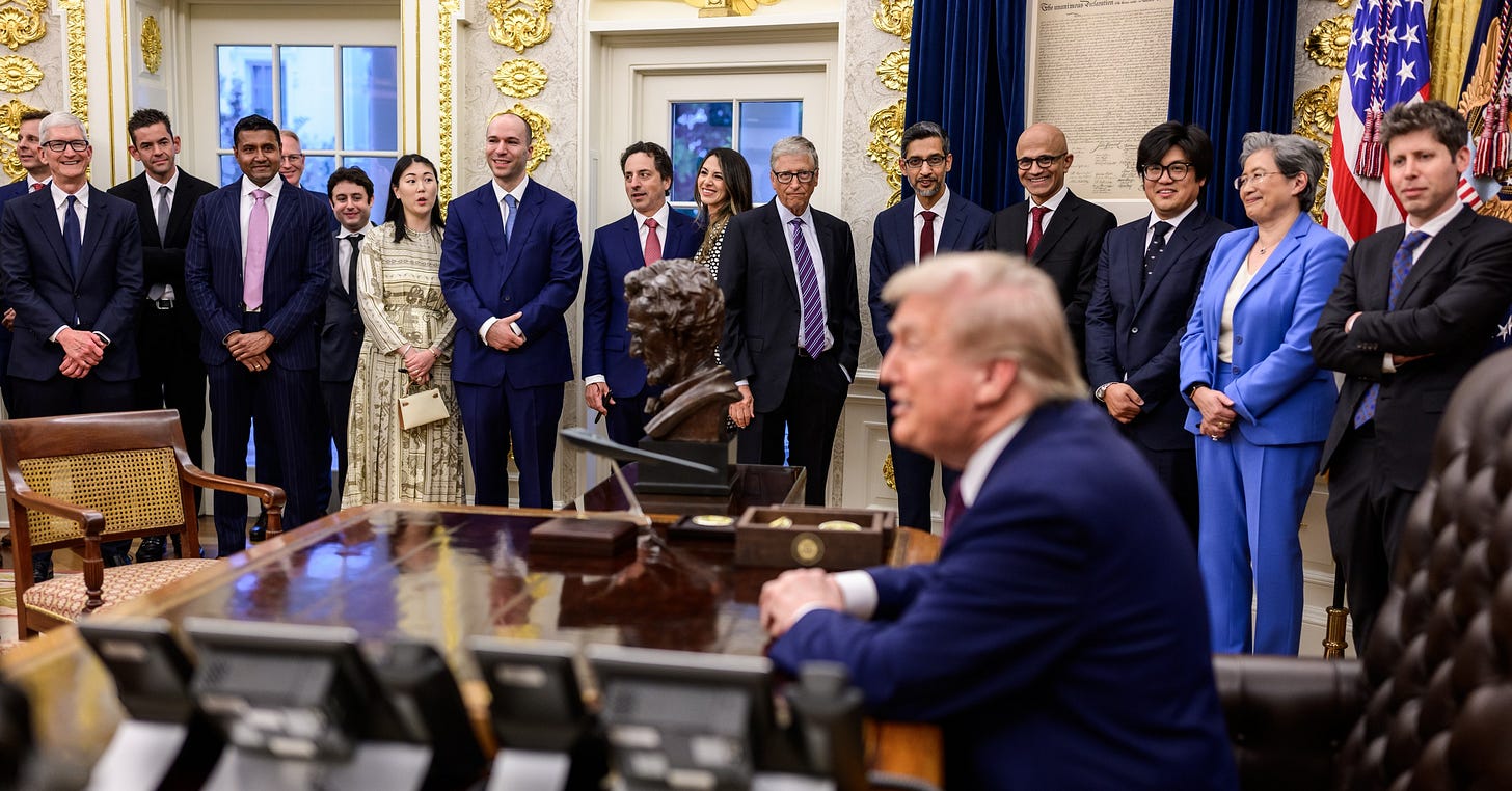 President Trump, Tech Leaders Unite to Power American AI Dominance – The  White House