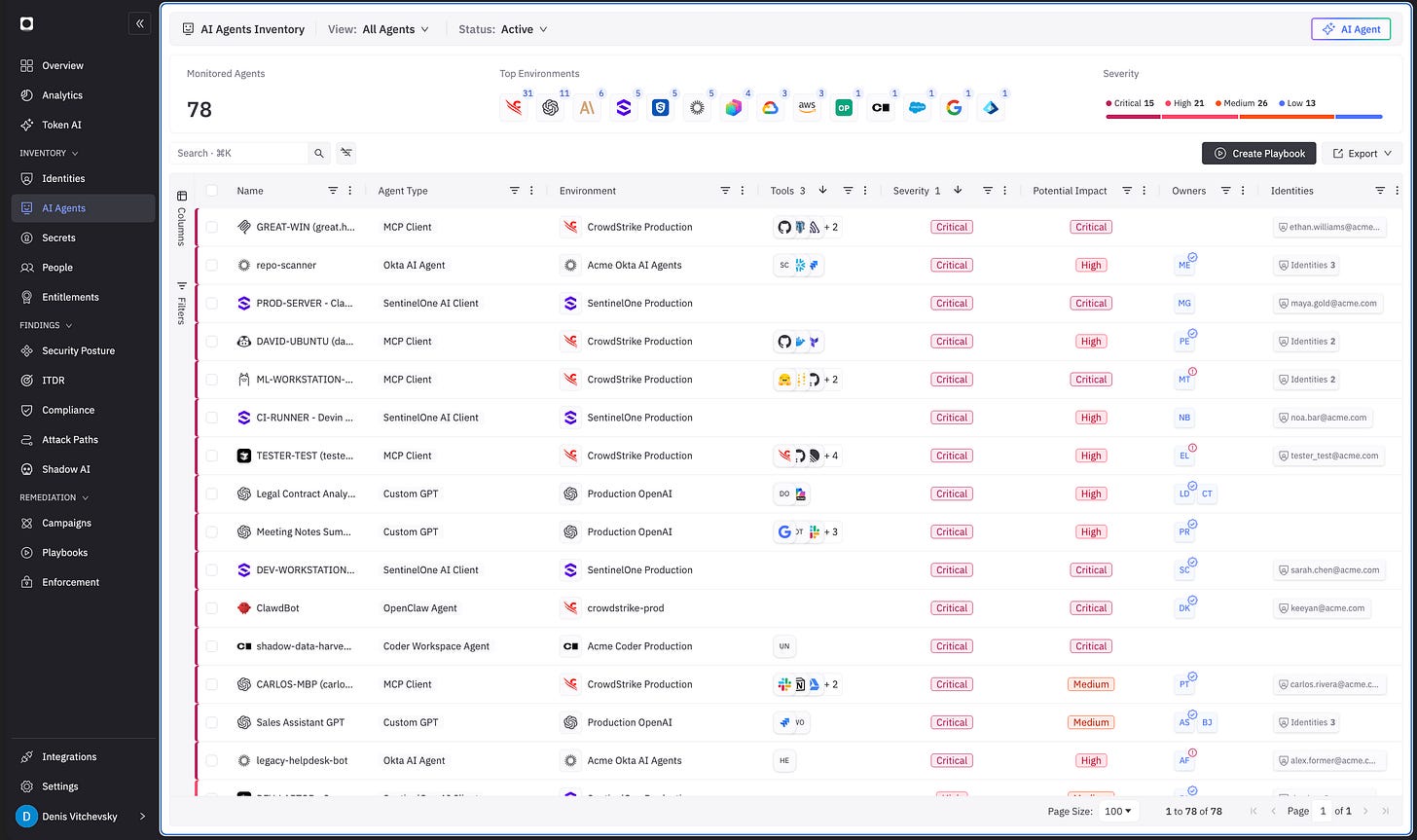 Token Security AI Agent Inventory Token Security AI Agent Inventory