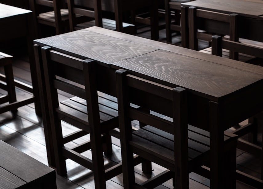 brown wooden table and chairs brown wooden table and chairs