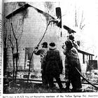 Torched. Still Here. Rebecca Kuder on 318 West South College Street 