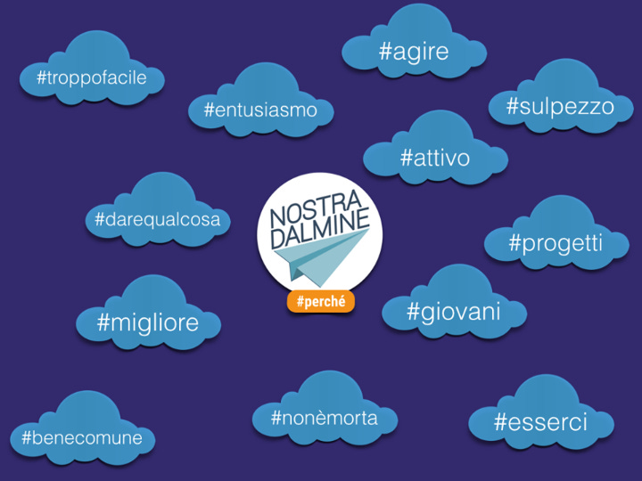 #NostraDalminePerché - i nostri dodici motivi #NostraDalminePerché - i nostri dodici motivi