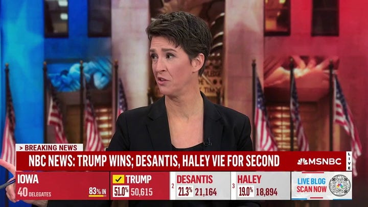 Jurnalis liberal Rachel Maddow